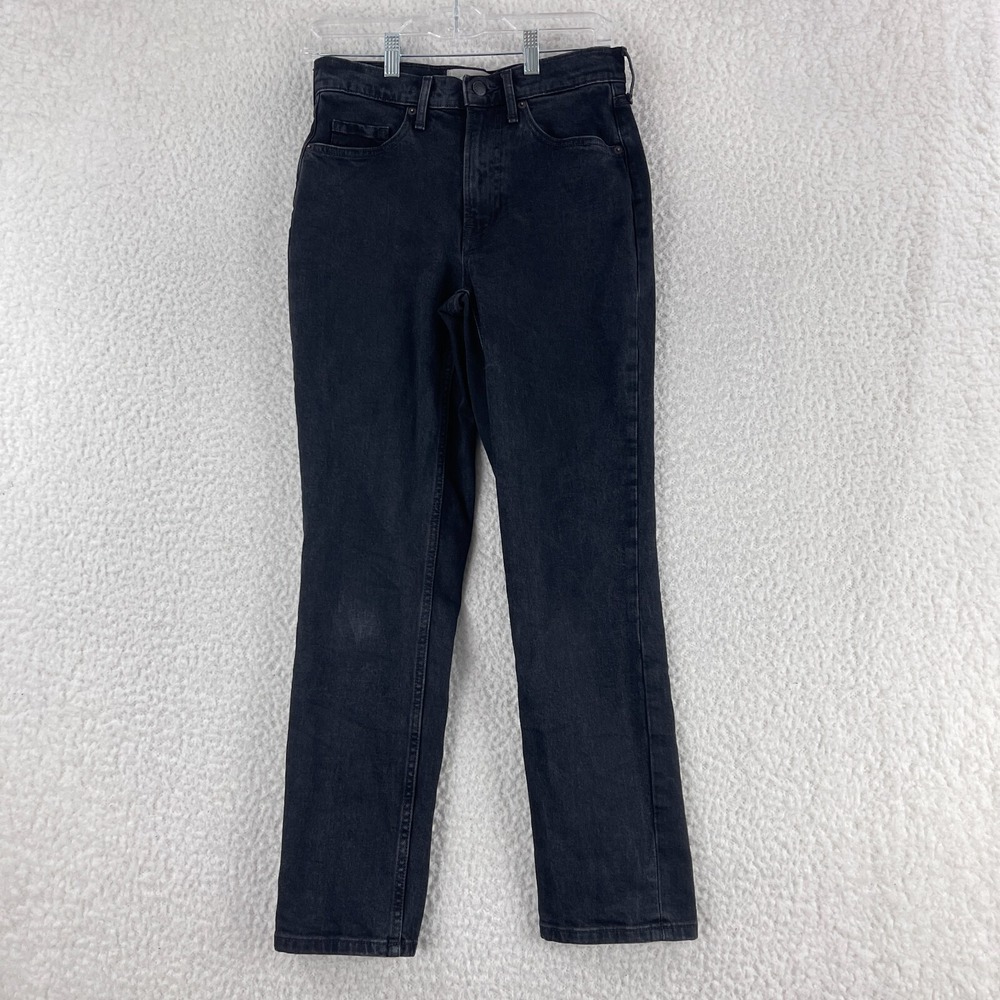 Everlane Black Denim The Orginal Cheeky‎ Jean Womens Organic Cotton Size 26